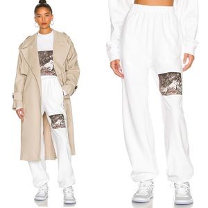 Boys Lie “Stupid Cupid” Sweatpants Joggers in White